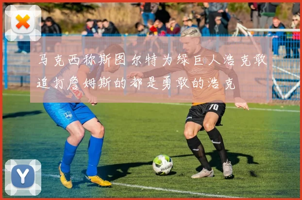 马克西称斯图尔特为绿巨人浩克敢追打詹姆斯的都是勇敢的浩克